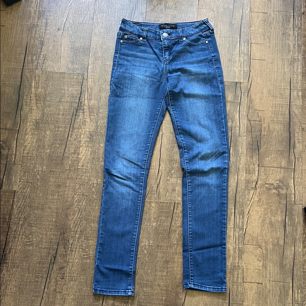 Celebrity Pink Dark Blue Women's Skinny Jeans